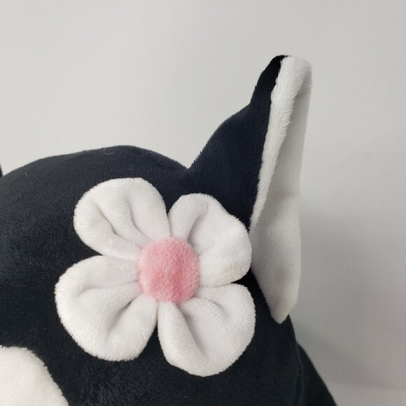 Build A Bear REBECCA BONBON French Bulldog Hello Kitty Plush Black White - Picture 6 of 10